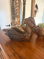 Albatros houten beeldje / schaaltje 35 cm, Ophalen of Verzenden