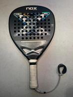 Padel Racket NOX AT 10 GENIUS ATTACK 18K 2024, Sport en Fitness, Padel, Ophalen of Verzenden, Gebruikt, Padelracket