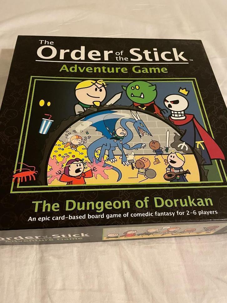 The Order of the Stick Adventure game, Hobby en Vrije tijd, Gezelschapsspellen | Bordspellen, Zo goed als nieuw, Drie of vier spelers
