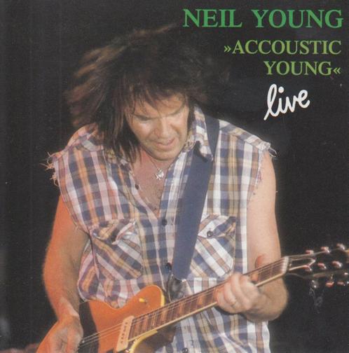 CD Neil Young - Accoustic Young Live, Cd's en Dvd's, Cd's | Rock, Zo goed als nieuw, Poprock, Verzenden