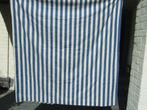 2 tentures raye bleu/blanc  284 cmx140cm, 100 tot 150 cm, Ophalen of Verzenden, Zo goed als nieuw, 200 cm of meer