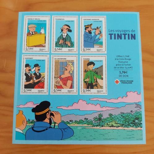 France 2007 - Tintin - Souvenir Sheet N 109 - MINT, Timbres & Monnaies, Timbres | Timbres thématiques, Non oblitéré, Autres thèmes
