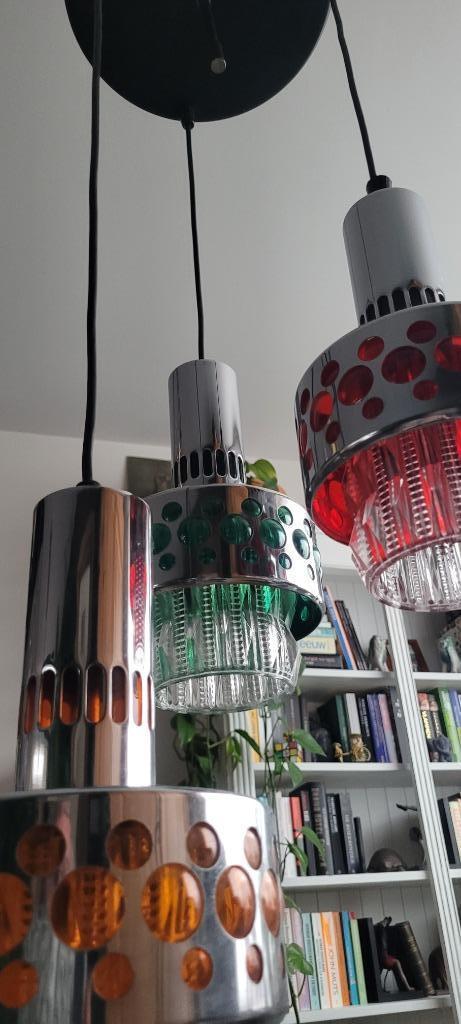 Vintage raak luchter, Antiquités & Art, Antiquités | Éclairage, Enlèvement ou Envoi