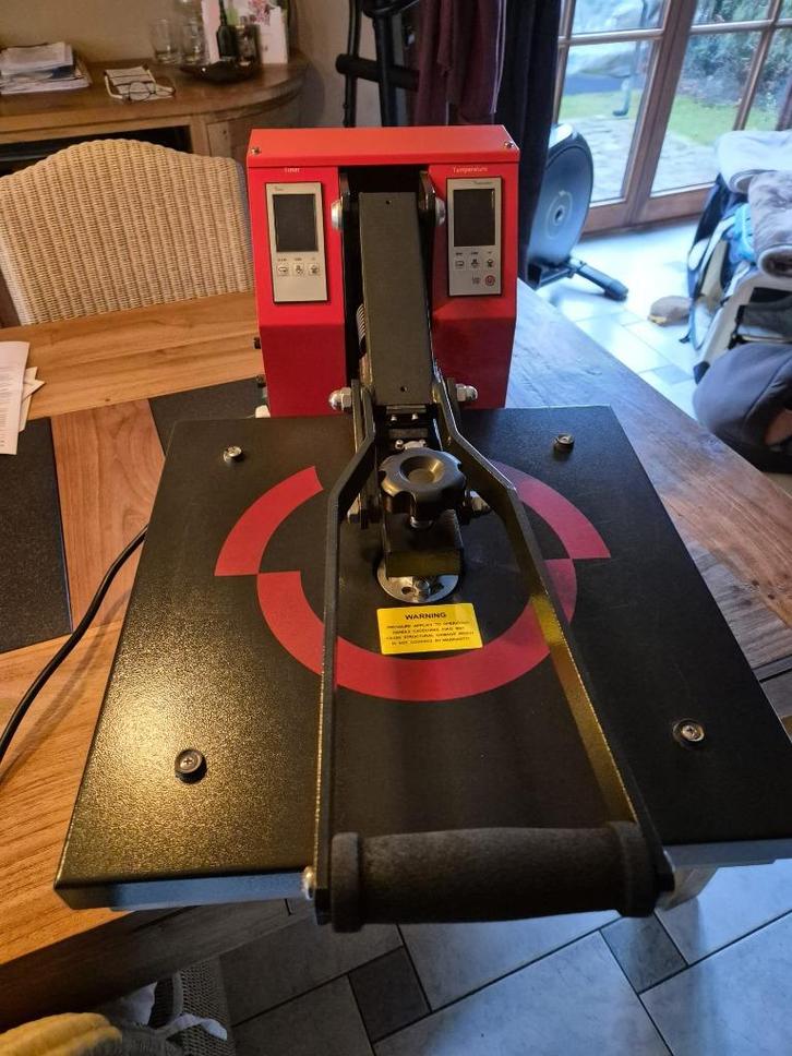 Hittepers SECABO TC5, Hobby en Vrije tijd, Kledingapplicaties en Hotfix, Gebruikt, Applicator, Ophalen