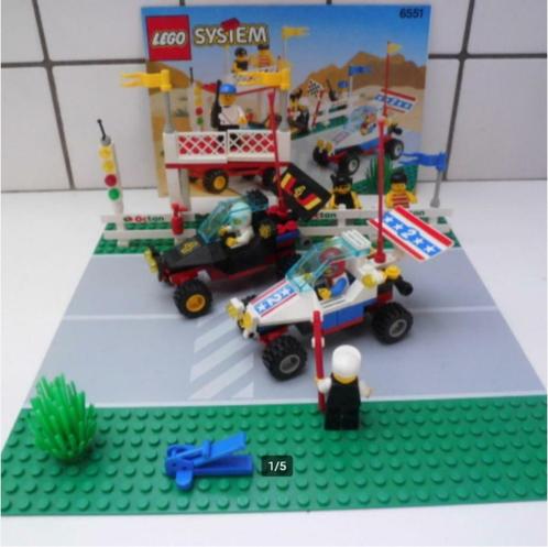 lego 6551 Checkered Flag 500, Kinderen en Baby's, Speelgoed | Duplo en Lego, Lego, Ophalen of Verzenden