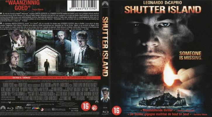 shutter island (blu-ray) nieuw, Cd's en Dvd's, Blu-ray, Zo goed als nieuw, Thrillers en Misdaad, Ophalen of Verzenden