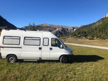 Zelfbouw camper bus 4 personen Fiat Ducato benzine/LPG, Caravans en Kamperen, Tot en met 3, Particulier, LPG, 5 tot 6 meter