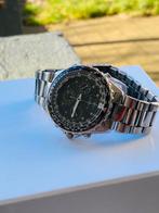 Seiko Flightmaster Pilot Quartz Chrono'93, Montre-bracelet, Seiko, Enlèvement ou Envoi, Acier