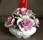 Elegant handgemaakt boeketje bloemen in porselein - Aynsley, Antiek en Kunst, Ophalen of Verzenden