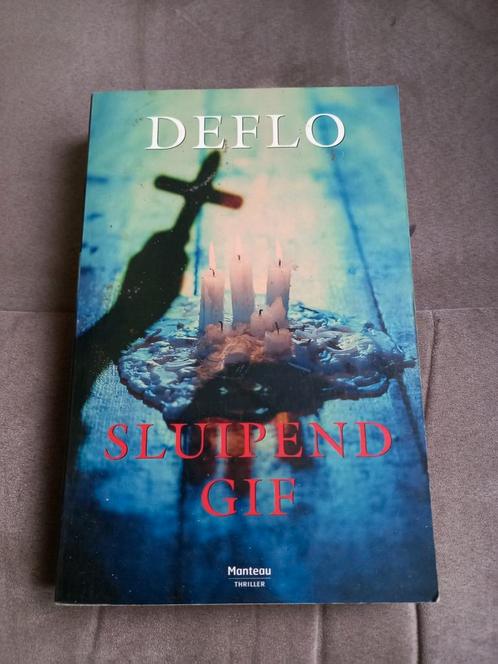 Luc Deflo - Sluipend gif, Livres, Thrillers, Utilisé, Belgique, Enlèvement ou Envoi