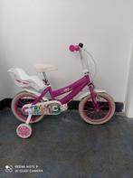 Vélo de princesse  de couleurs rose et blanc avec panier, Vélos & Vélomoteurs, Comme neuf, Enlèvement ou Envoi