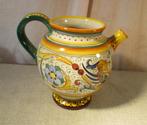 Prachtige Keramieke Kruik - Volpi Deruta - 19cm, Antiek en Kunst, Antiek | Keramiek en Aardewerk, Ophalen of Verzenden