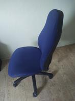 Bureaustoel, Ophalen, Zo goed als nieuw, Blauw, Bureaustoel