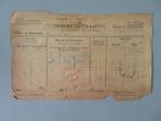 douane formulier zending Groot Brittanië - Brussel 1898, Verzenden, Overige typen