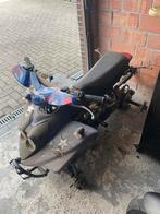 Quad 100cc 2t, Motoren, 100 cc, 11 kW of minder, 1 cilinder