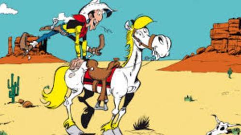 31 stripverhalen van Lucky Luke ( Dupuis en volledig), Boeken, Stripverhalen, Zo goed als nieuw, Meerdere stripboeken, Ophalen of Verzenden