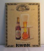 RECLAMEBORD  PAUWEL  KWAK  ( 114 ), Verzamelen, Biermerken, Ophalen, Gebruikt, Reclamebord, Plaat of Schild, Overige merken