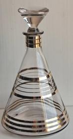 Magnifique ancienne carafe en verre avec son bouchon, Ophalen of Verzenden