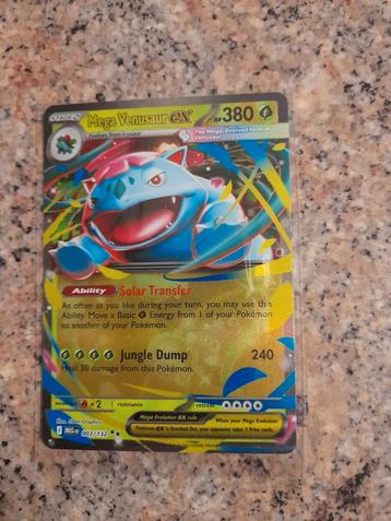 Mega Evolution Mega Venusaur ex 003 beschikbaar voor biedingen