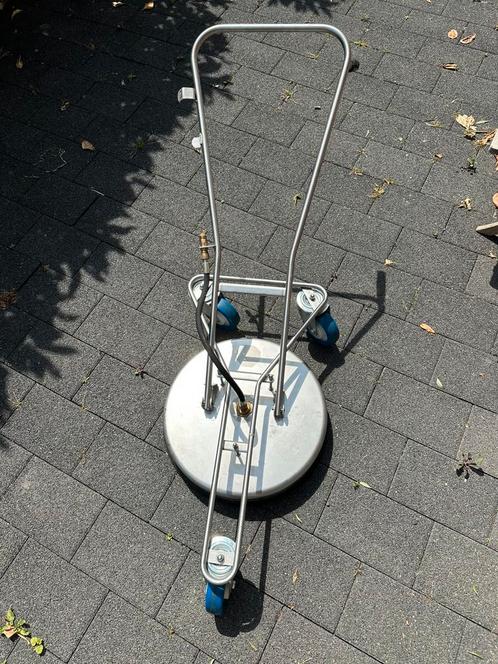 Kränzle RVS Roundcleaner 520 mm vloerreiniger, Tuin en Terras, Hogedrukreinigers, Zo goed als nieuw, Elektrisch, Met regelbare waterdruk