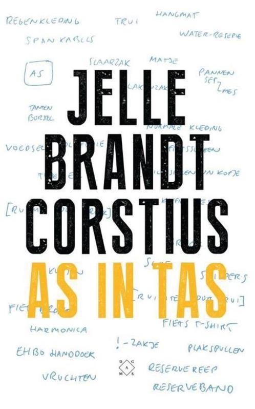 Te Koop Boek AS IN TAS Jelle Brandt Corstius, Boeken, Romans, Zo goed als nieuw, Ophalen of Verzenden
