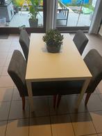 Tafel en stoelen, Huis en Inrichting, Tafels | Eettafels, Ophalen, Zo goed als nieuw