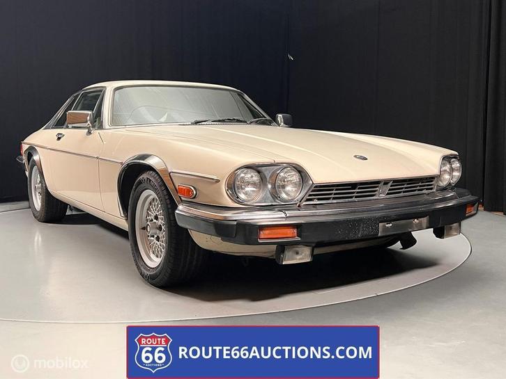 Jaguar XJS V12 | 1987 | Route 66 Auctions, Auto's, Oldtimers, Bedrijf, Te koop, Jaguar, Benzine, Overige carrosserie, Handgeschakeld