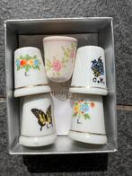 Vingerhoedjes, 5 stuks, Ophalen, Gebruikt, Porselein, Overige typen