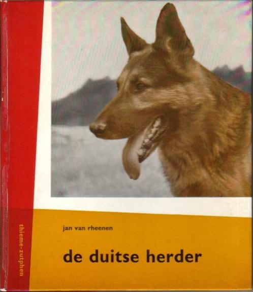(d40) De Duitse Herder, Boeken, Dieren en Huisdieren, Gelezen, Verzenden