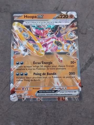 Hoopa Ex pokémon kaart beschikbaar voor biedingen