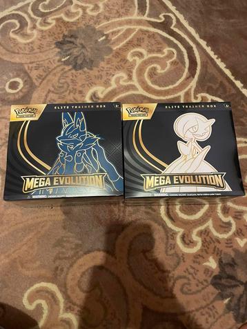 Mega evolutions etb (8x) beschikbaar voor biedingen
