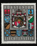 Liechtenstein 1973 Wapenschilden **, Liechtenstein, Envoi, Non oblitéré, Autres pays