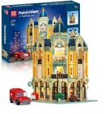 Bureau de poste Mould King Novatown LED, neuf dans sa boîte, Enlèvement ou Envoi, Neuf, Ensemble complet, Lego