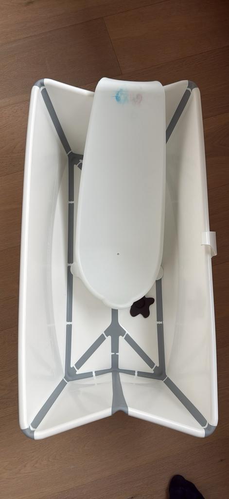 Stokke Flexi Bath opvouwbaar baby badje, Enfants & Bébés, Bains & Soins, Baignoire, Enlèvement