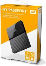 Externe harddisk Western Digital My Passport 4 TB usb 3.0, Computers en Software, Harde schijven, HDD, Zo goed als nieuw, Laptop