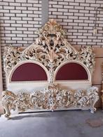 TWEEPERSOONS   BAROK KONINGSBED  VAN SILIK, Ophalen, Zo goed als nieuw, Tweepersoons