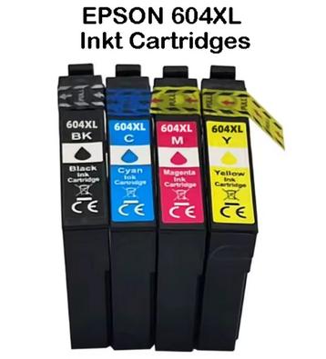 604XL Inktcartridge Voor Epson printer T604 (XL) met Chip  beschikbaar voor biedingen