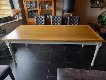 Klassieke eettafel. Kingsbury, verlengbaar 220/320 x100 disponible aux enchères