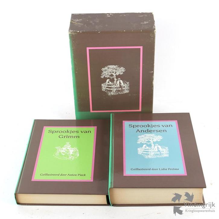 Sprookjes van Andersen en Grimm, Boeken, Sprookjes en Fabels, Gelezen, Ophalen of Verzenden