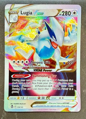 Pokemon lugia vstar 139-195 holografisch beschikbaar voor biedingen