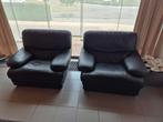 Te koop zeer goed onderhouden leren salon, Ophalen, Zo goed als nieuw