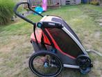 Thule Chariot Cross fietskar, Fietsen en Brommers, Ophalen, Gebruikt, Opvouwbaar, Thule