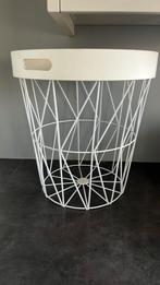 Opbergmandje/ bijzettafel/ plantenstaander, Ophalen, Gebruikt