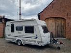 Fendt Saphir 410 QK caravan met stapelbedden, Caravans en Kamperen, Caravans, Standaardzit, Schokbreker, Stapelbed, Tot en met 4