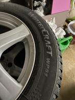 Set winterbanden op velg 205/60R16 96H, Ophalen, Gebruikt, Winterbanden, Banden en Velgen