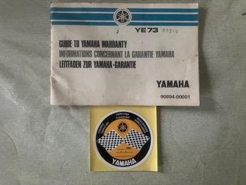 Yamaha oldtimer-handleiding  beschikbaar voor biedingen