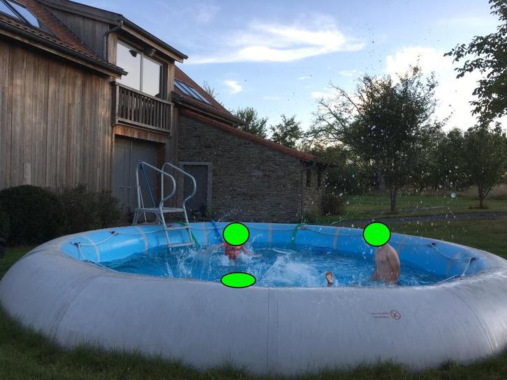 ZODIAC zwembad model Winky 5, Tuin en Terras, Zwembaden, Gebruikt, Opblaaszwembad, 120 cm of meer, Rond, Ophalen