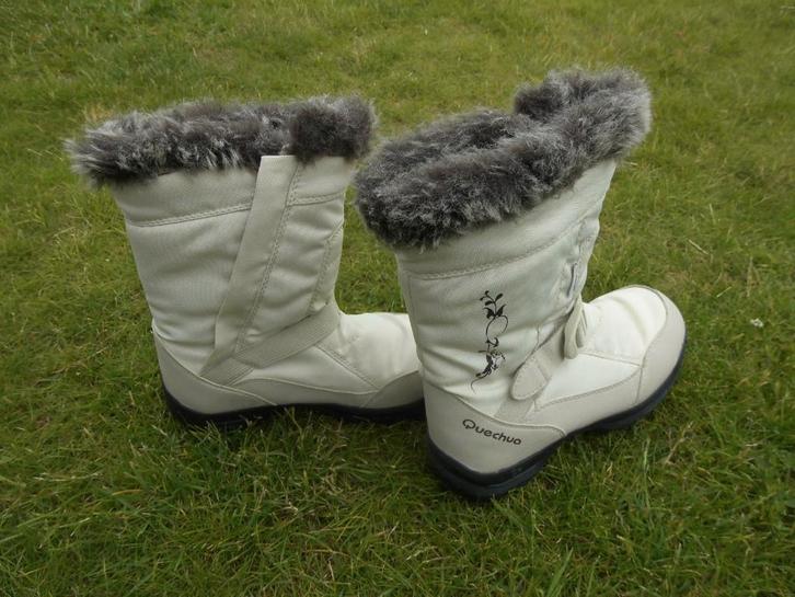 Beige winterlaarzen „QUECHUA” Maat: 36, Kleding | Dames, Schoenen, Gedragen, Hoge laarzen, Beige, Ophalen of Verzenden