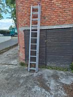 Ladder 3 x 11 treden , merk Starcko, Doe-het-zelf en Bouw, Ladders en Trappen, Ophalen, Zo goed als nieuw, Ladder