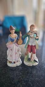 Antiek paar biscuit porselein, Ophalen of Verzenden
